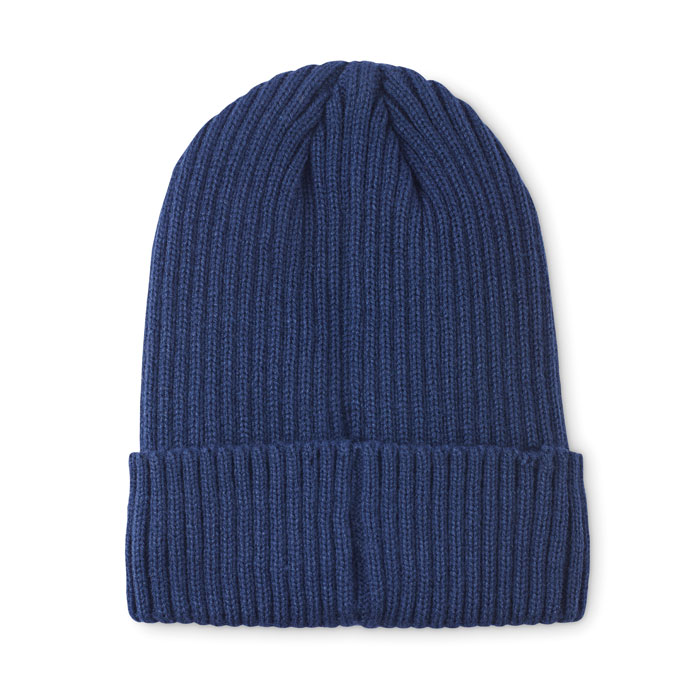 3M knitted beanie with cuff Blu item picture 1