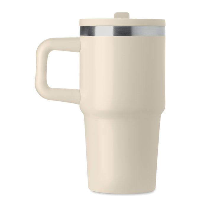 Bicchiere doppio strato. 500ml Beige item picture 1