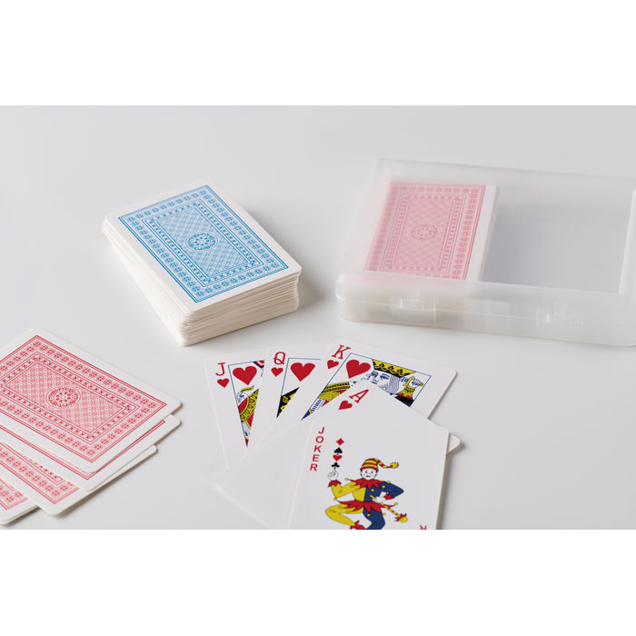 Set di carte da gioco classiche Trasparente item detail picture