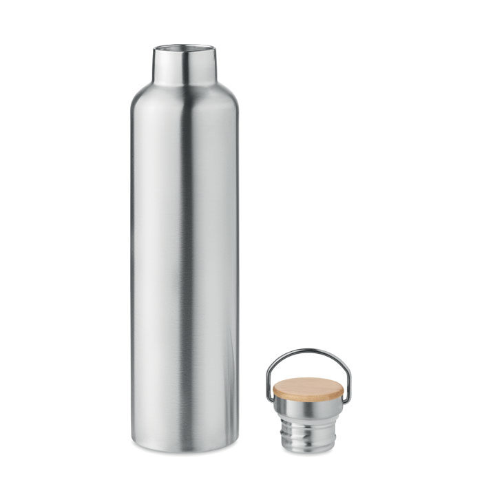 Double wall flask 1L Argento Opaco item picture top