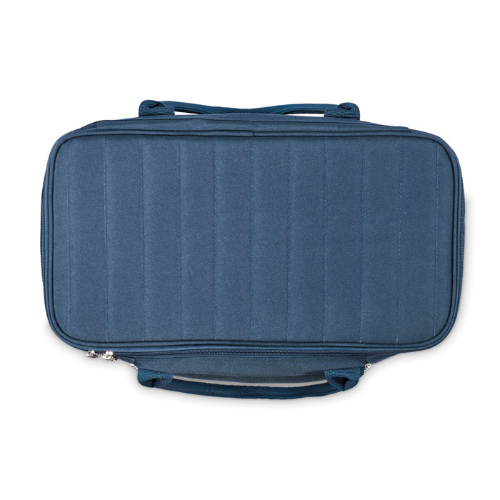 Borsa termica picnic in RPET Blu item picture 5
