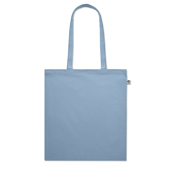 Organic Cotton shopping bag Blu Bambino item picture side