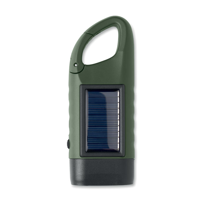 Torcia solare con dinamo Verde Scuro item picture 1