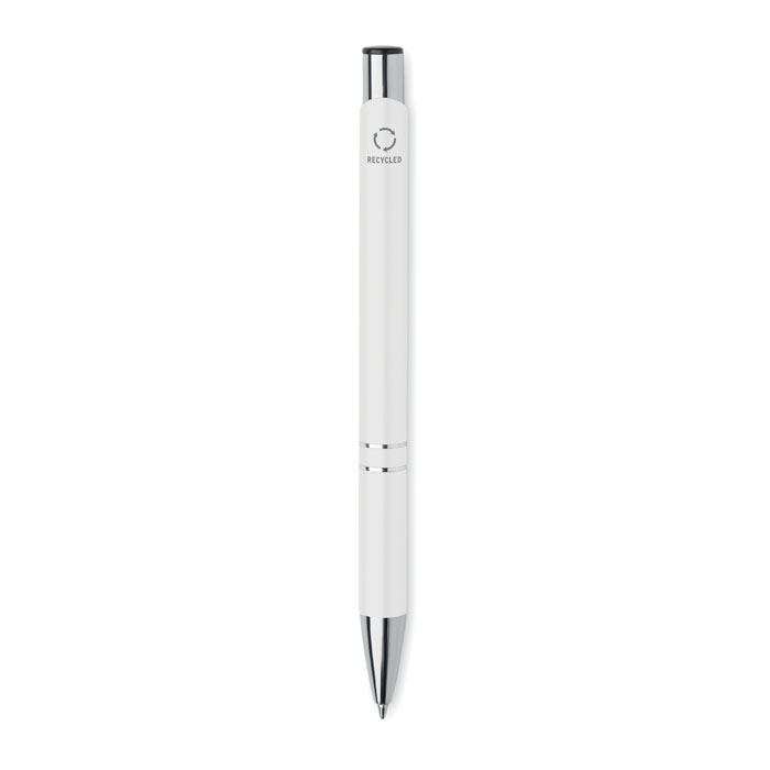 Recycled aluminium ball pen Bianco item picture top