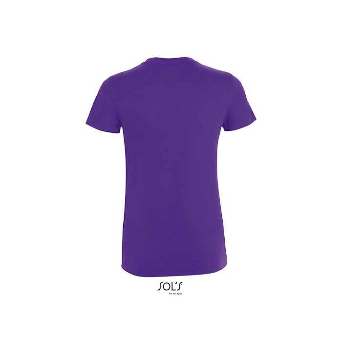 REGENT DONNA T-SHIRT 150g dark purple item picture back