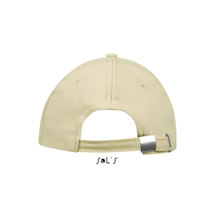 BUFFALO SIX PANEL CAP Beige item picture back
