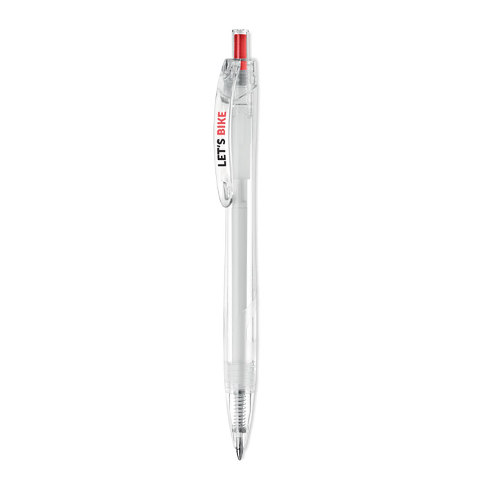 RPET push ball pen Rosso item picture printed