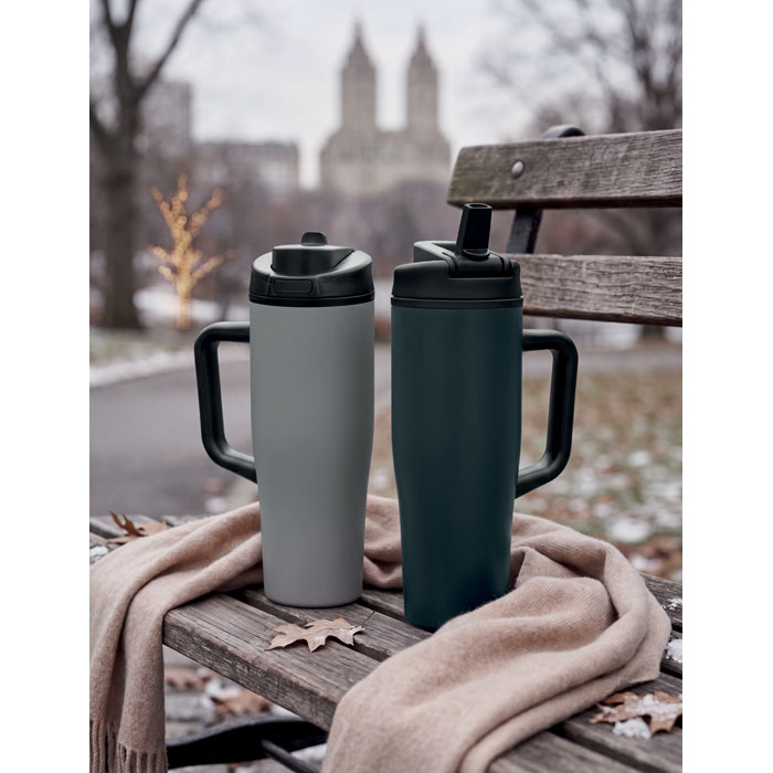 Bicchiere doppio strato 900 ml Grigio item ambiant picture