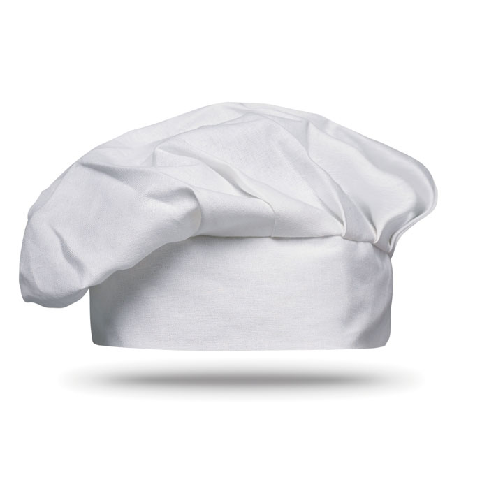Cappello da cuoco in cotone (1 white item picture front