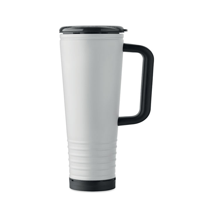 Bicchiere doppio strato 700 ml Bianco item picture 4