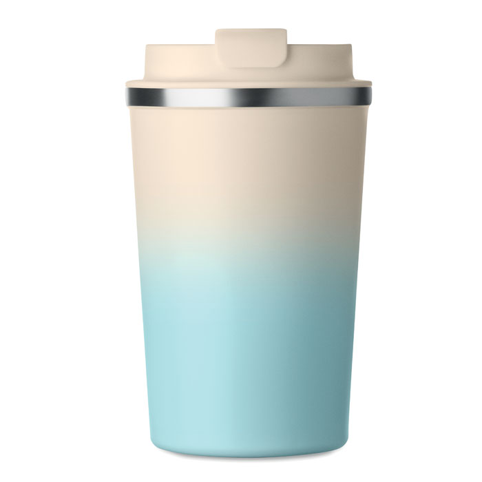 Bicchiere doppio strato 350 ml Blu Bambino item picture open