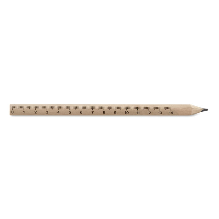 Carpenters pencil with ruler Legno item picture open