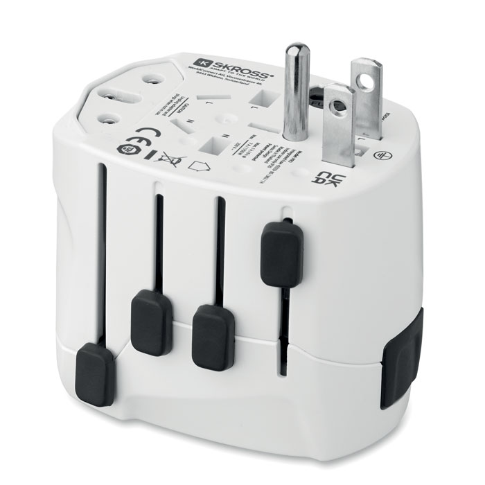 Skross PRO 3-pole world Bianco item picture 1