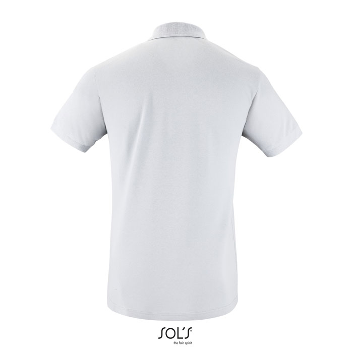 Polo PERFECT MEN 180g pure grey item picture back