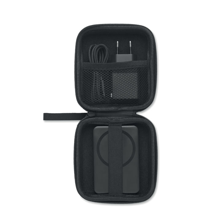 Magnetic power bank set 5000mAh Nero item picture 2