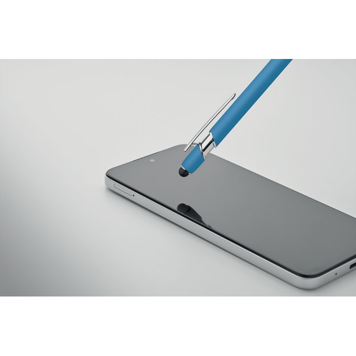 Penna in alluminio riciclato Turchese item picture open