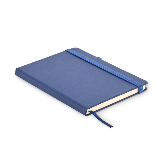 Notebook A5 in PU riciclato blue item picture front