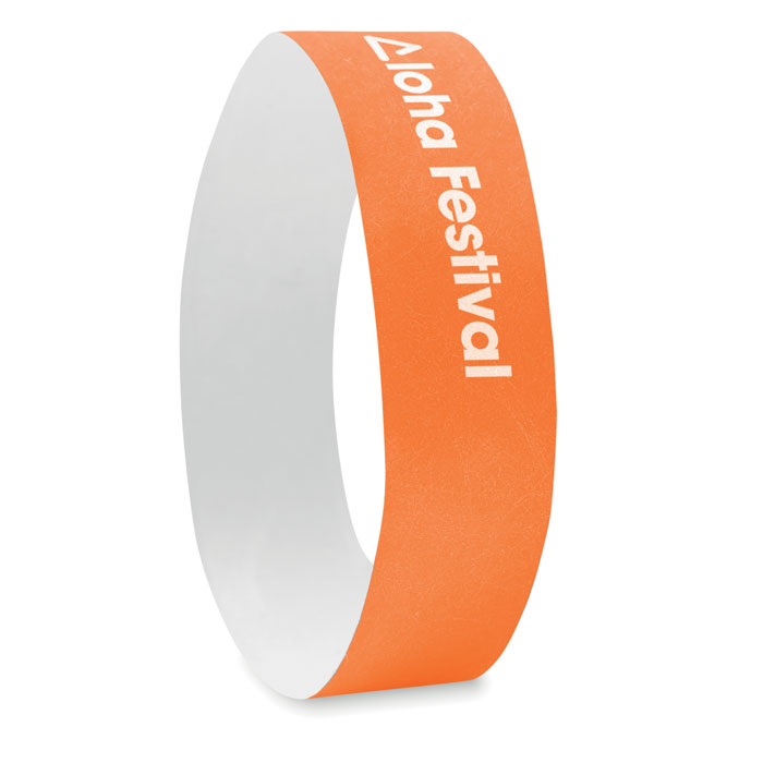 Tyvek® event wristband Arancio item picture printed