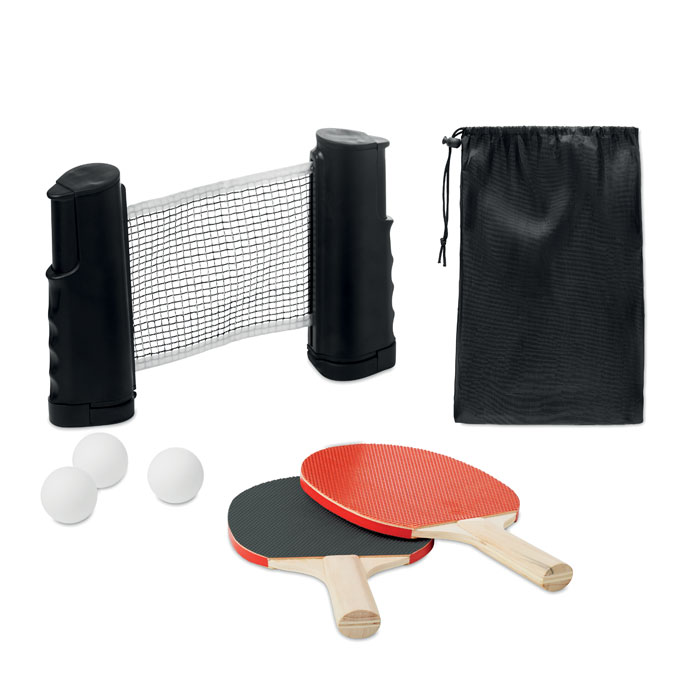 Set da ping-pong black item picture front