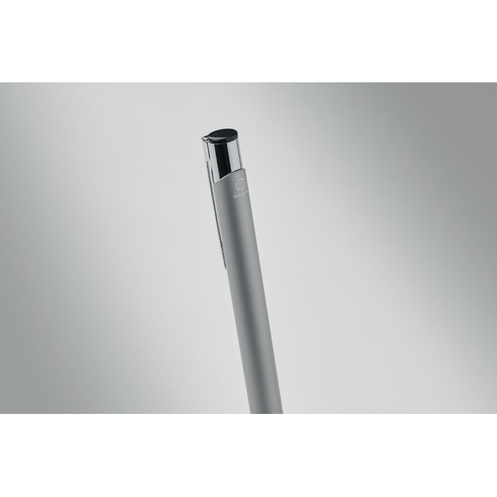 Penna e portachiavi in PU Argento item picture open