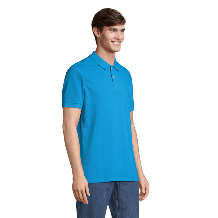 PACIFIC MEN POLO Aqua item picture side