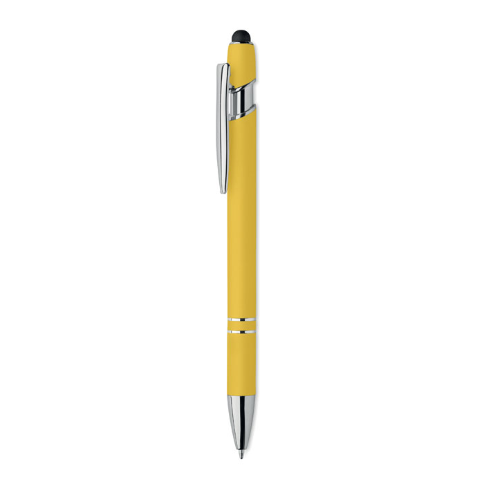 Penna in alluminio riciclato Giallo item picture front