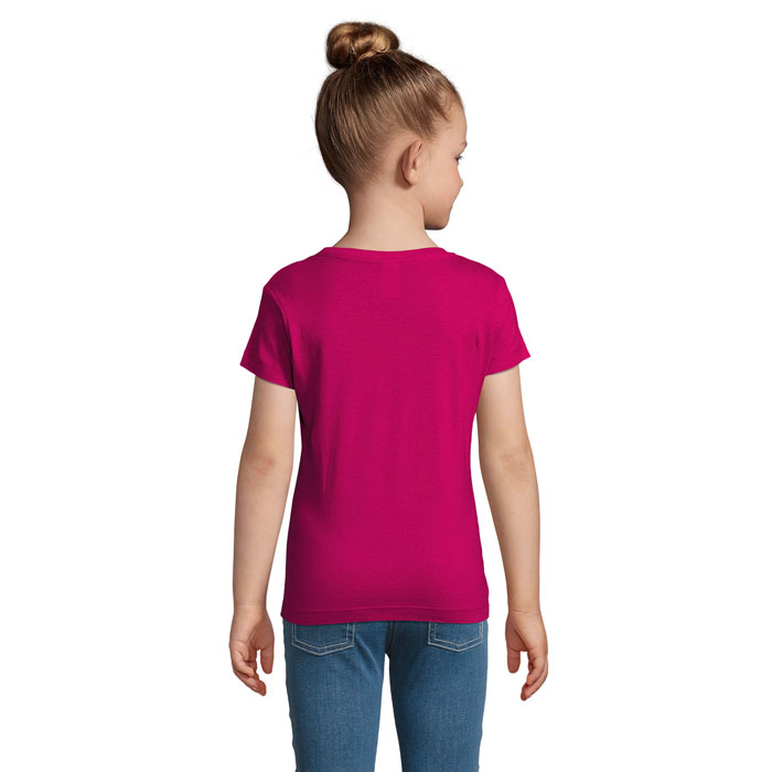 CHERRY GIRLS T-SHIRT 150 Fuchsia item picture back