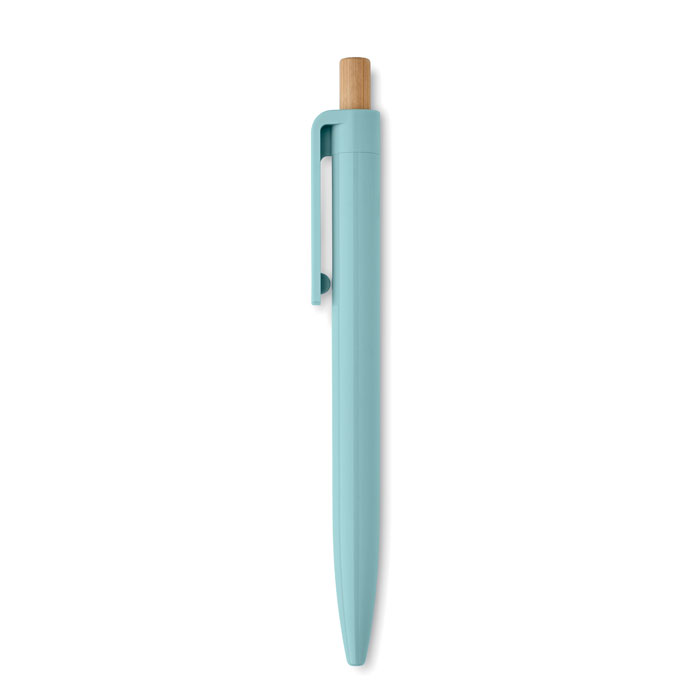 Penna a sfera in ABS riciclato Blu Bambino item picture open