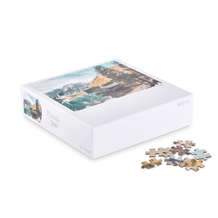 500pcs custom design puzzle. Multicolore item picture front