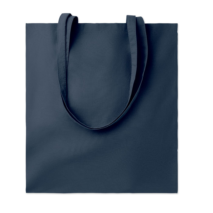 180gr/m² cotton shopping bag Francese Navy item picture front