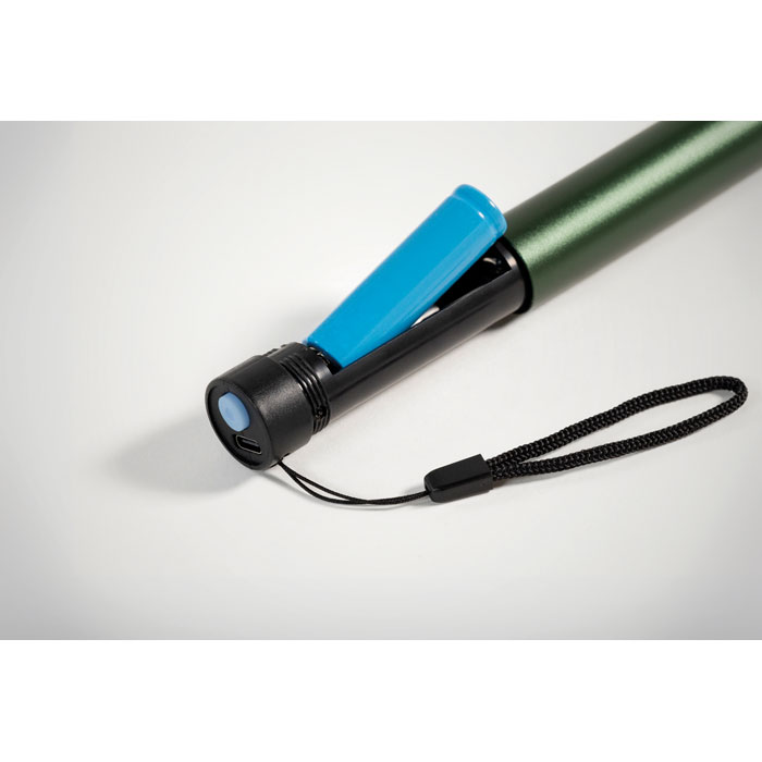 Aluminium torch Verde Scuro item ambiant picture