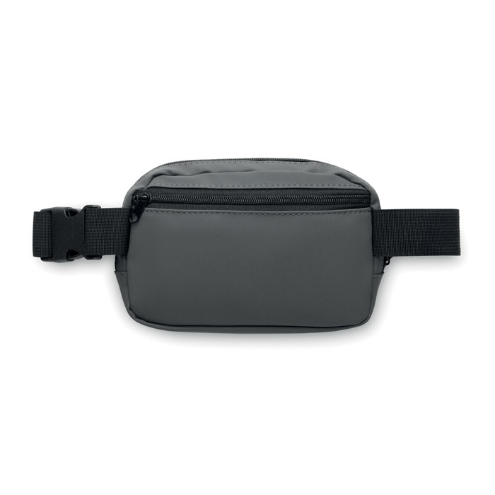 Waist bag in 210D polyester Grigio Pietra item picture back