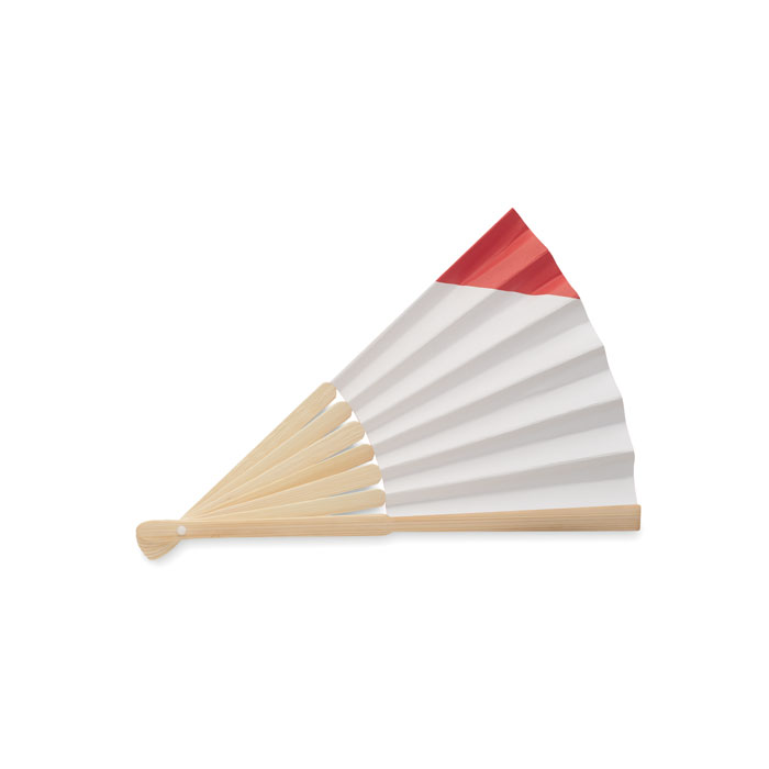 Manual fan flag design Avorio item picture side