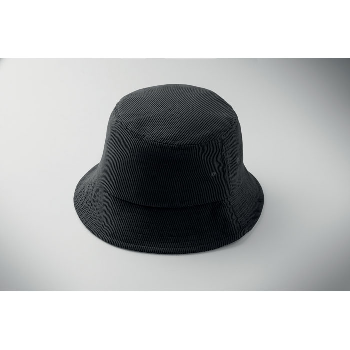 Corduroy bucket hat Nero item detail picture