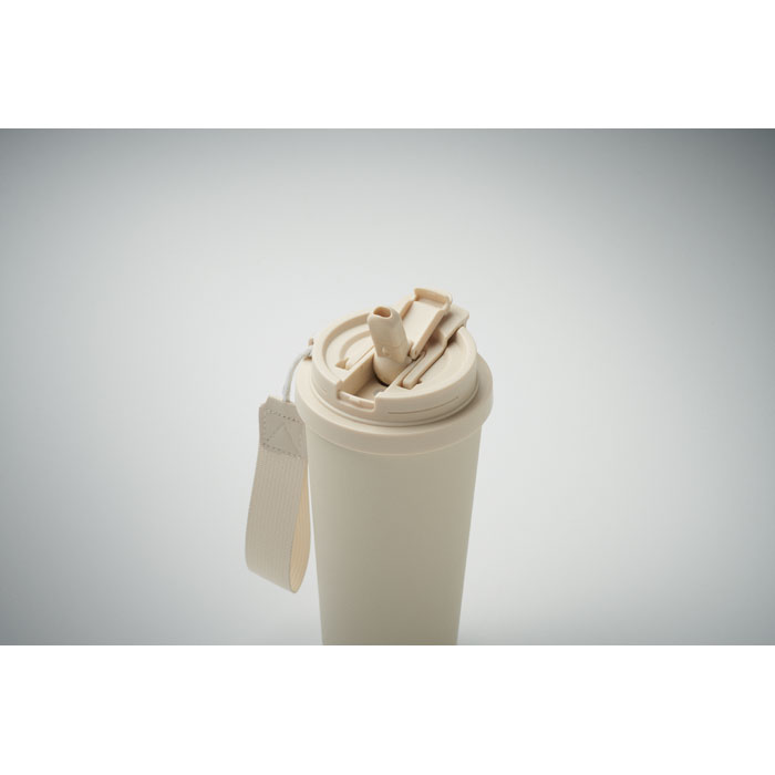 Double wall tumbler 500ml Beige item detail picture