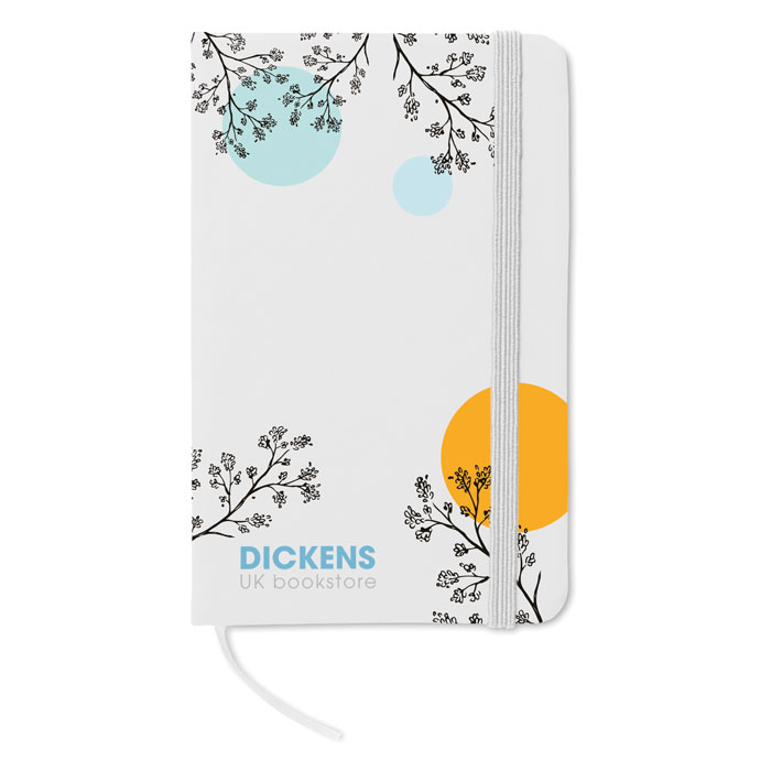 A6 notebook 96 lined sheets Bianco item picture printed