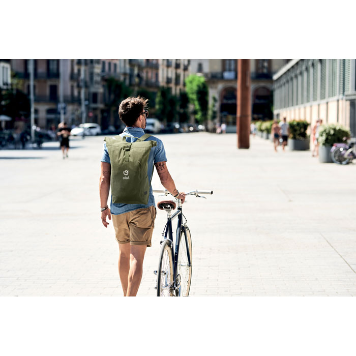 Roll top backpack 390 gr/m² Verde Militare item picture 6