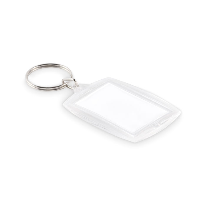 Classic acrylic keyring Trasparente item picture back
