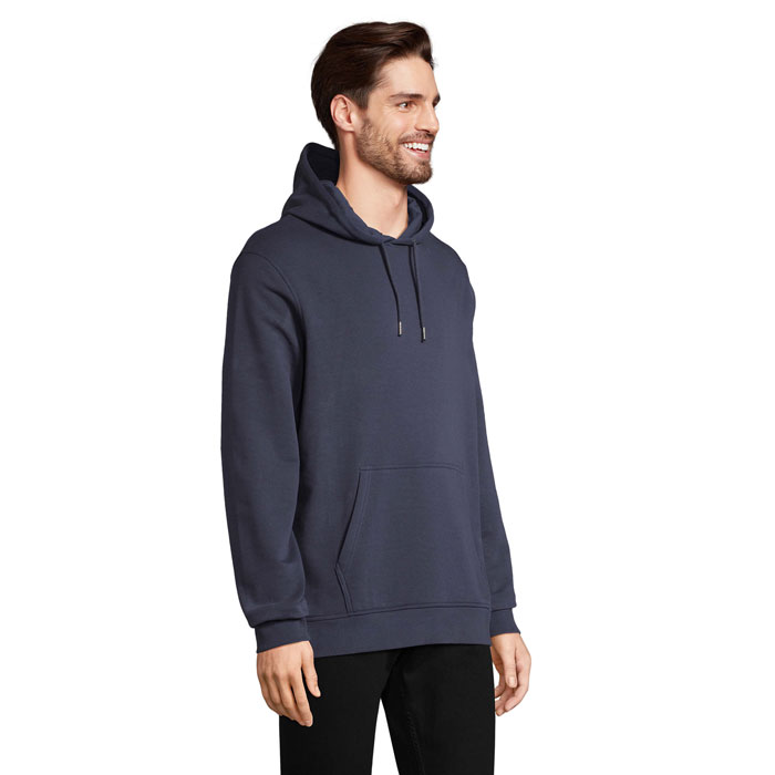 CONSTELLATION HOOD SWEAT Blu Scuro Francese item picture side