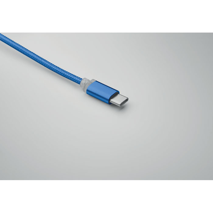 4 in 1 charging cable type C Blu Royal item picture 5