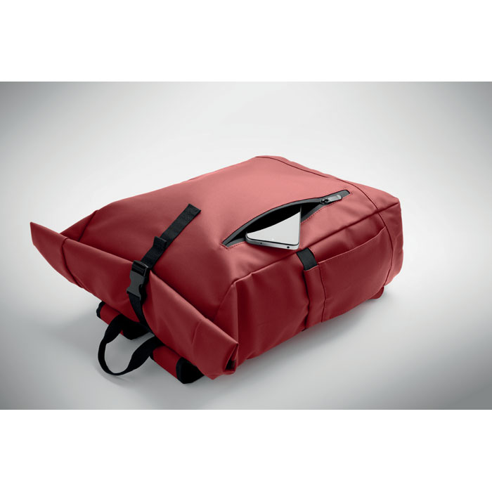 Zaino Rolltop per laptop 600D Borgogna item picture 5