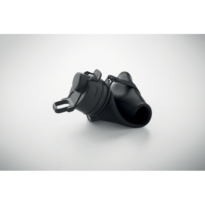Foldable silicone sports bottle Nero item picture 7