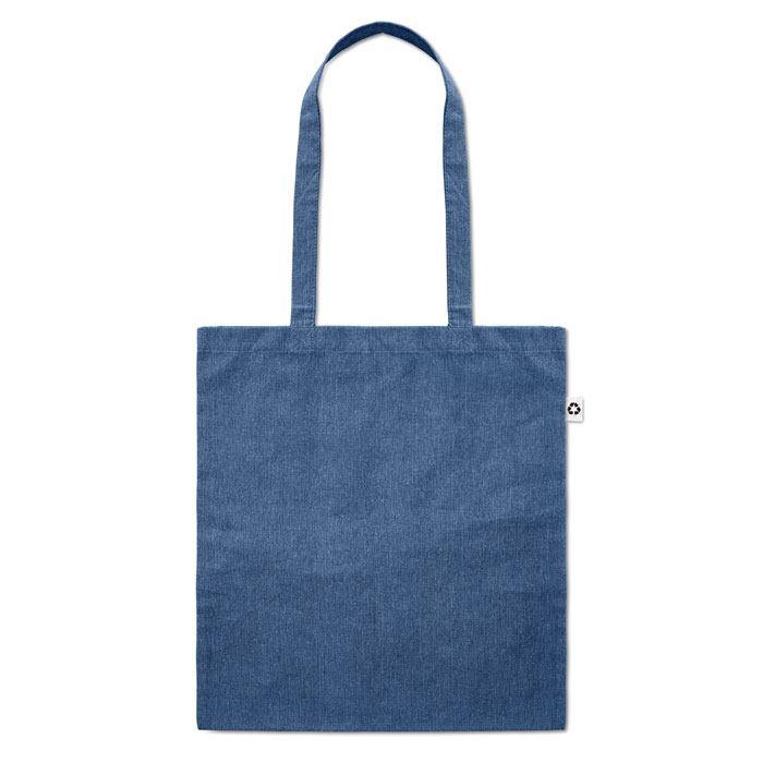 Shopping bag 2 tone 140 gr Blu Royal item picture back