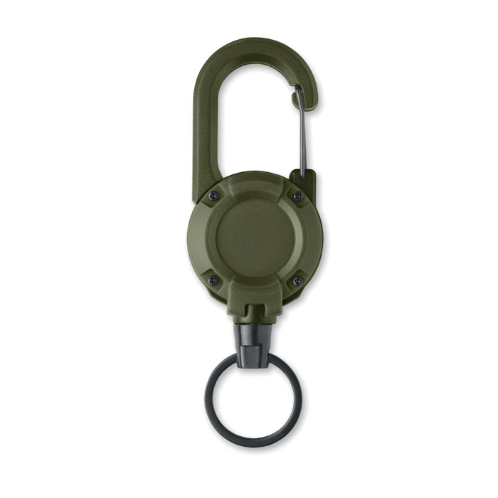 Set di portabadge retrattili Verde Militare item picture back
