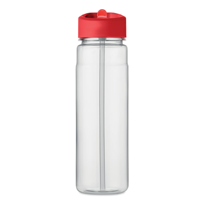 RPET bottle 650ml PP flip lid Rosso item picture open