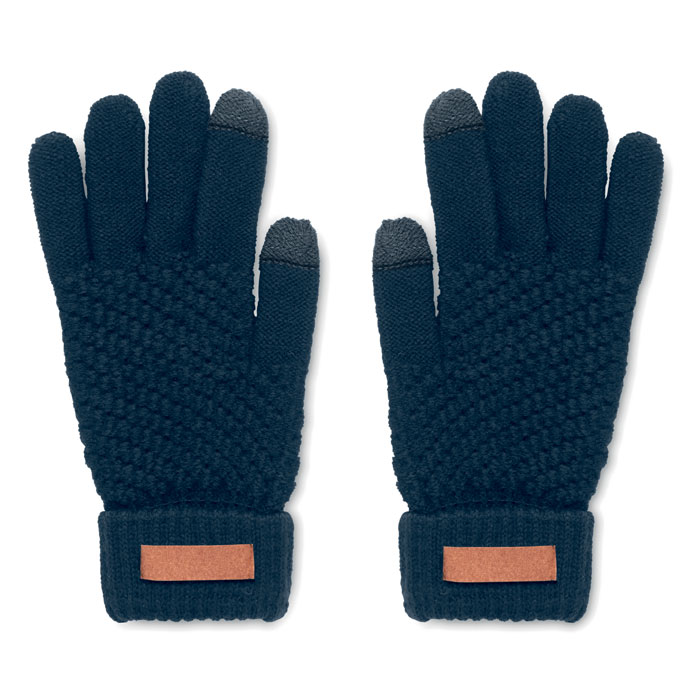 Rpet tactile gloves Francese Navy item picture front