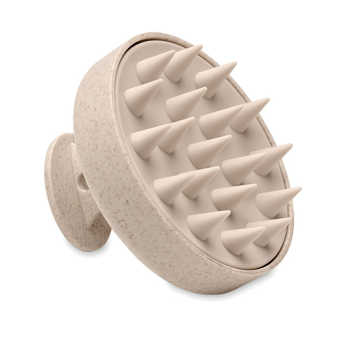 Spazzola per massaggio testa Beige item picture front