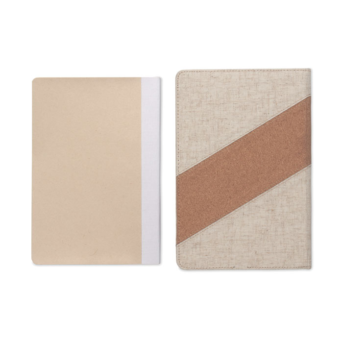 Notebook A5 con caricatore da 1 Beige item picture 4