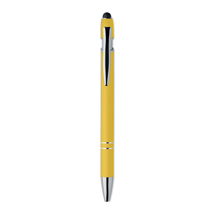 Penna in alluminio riciclato Giallo item picture back