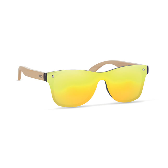 Sunglasses with mirrored lens Giallo item picture front